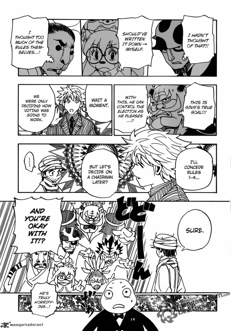 Hunter X Hunter Chapter 320 page 3