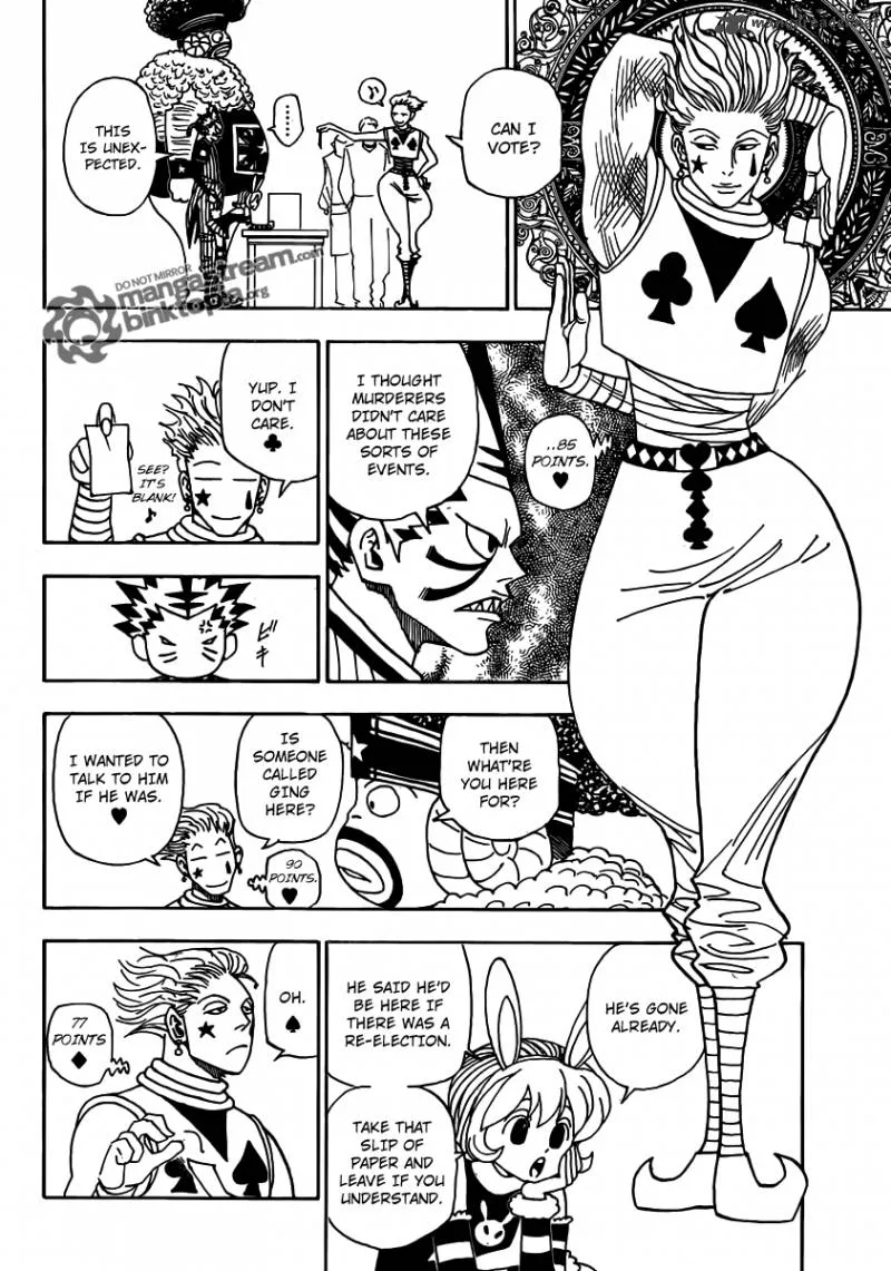 Hunter X Hunter Chapter 320 page 11