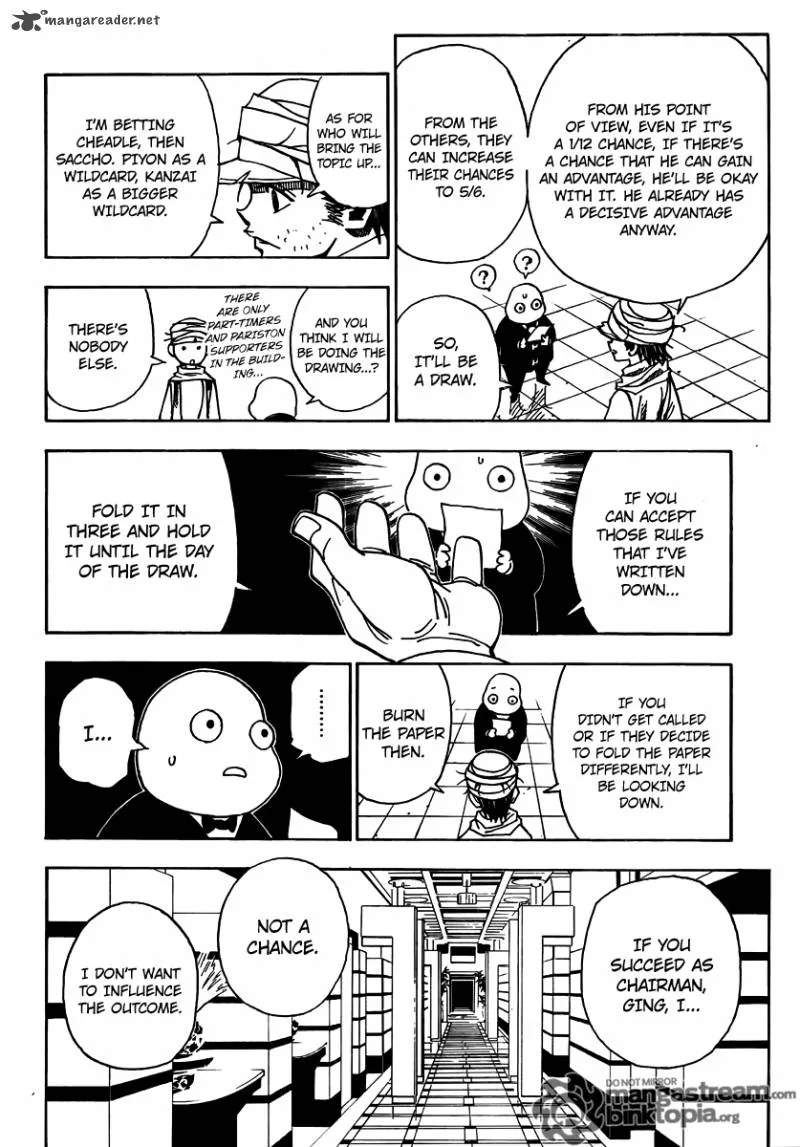 Hunter X Hunter Chapter 320 page 6