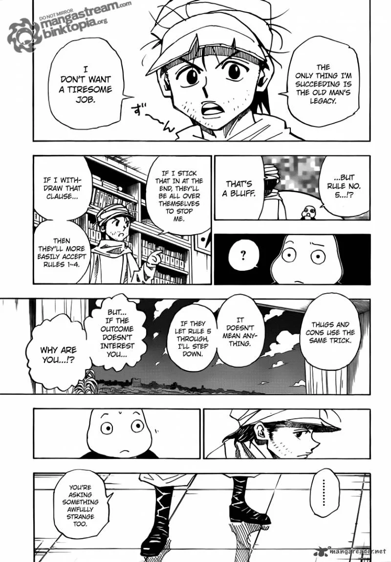 Hunter X Hunter Chapter 320 page 7