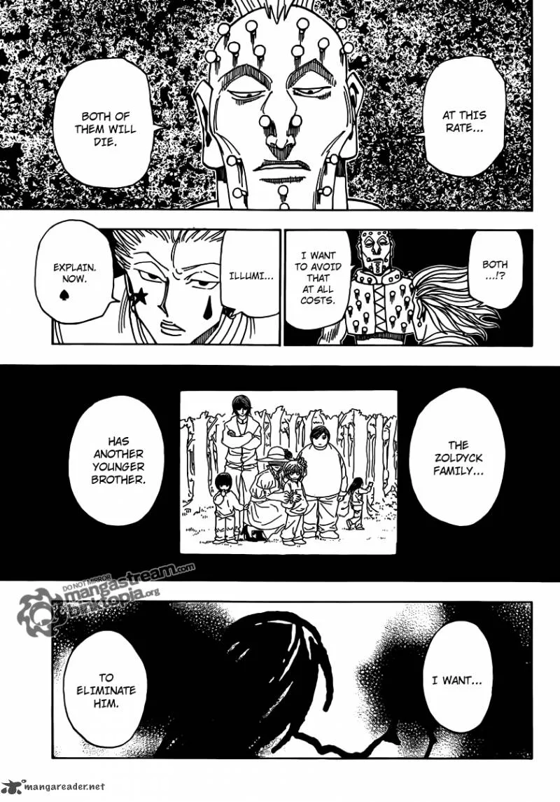 Hunter X Hunter Chapter 320 page 14