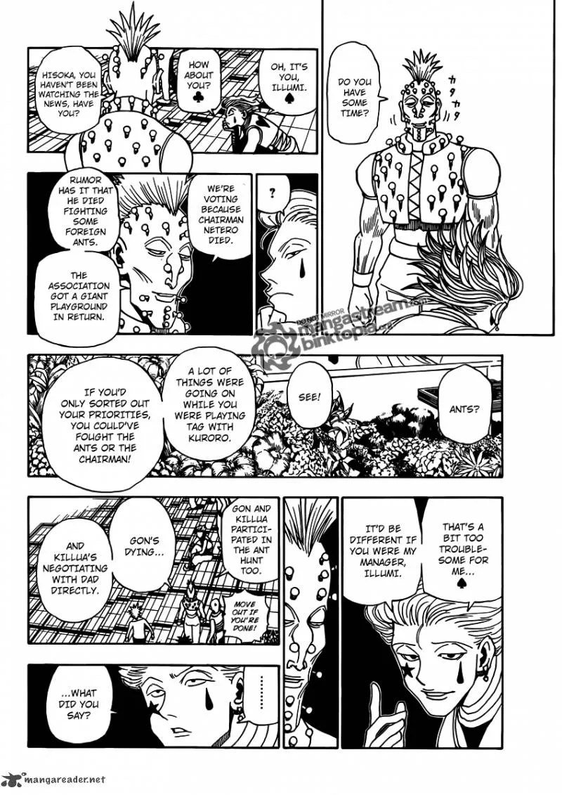 Hunter X Hunter Chapter 320 page 13