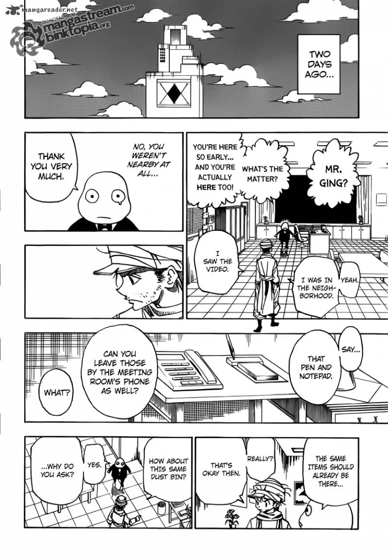 Hunter X Hunter Chapter 320 page 4