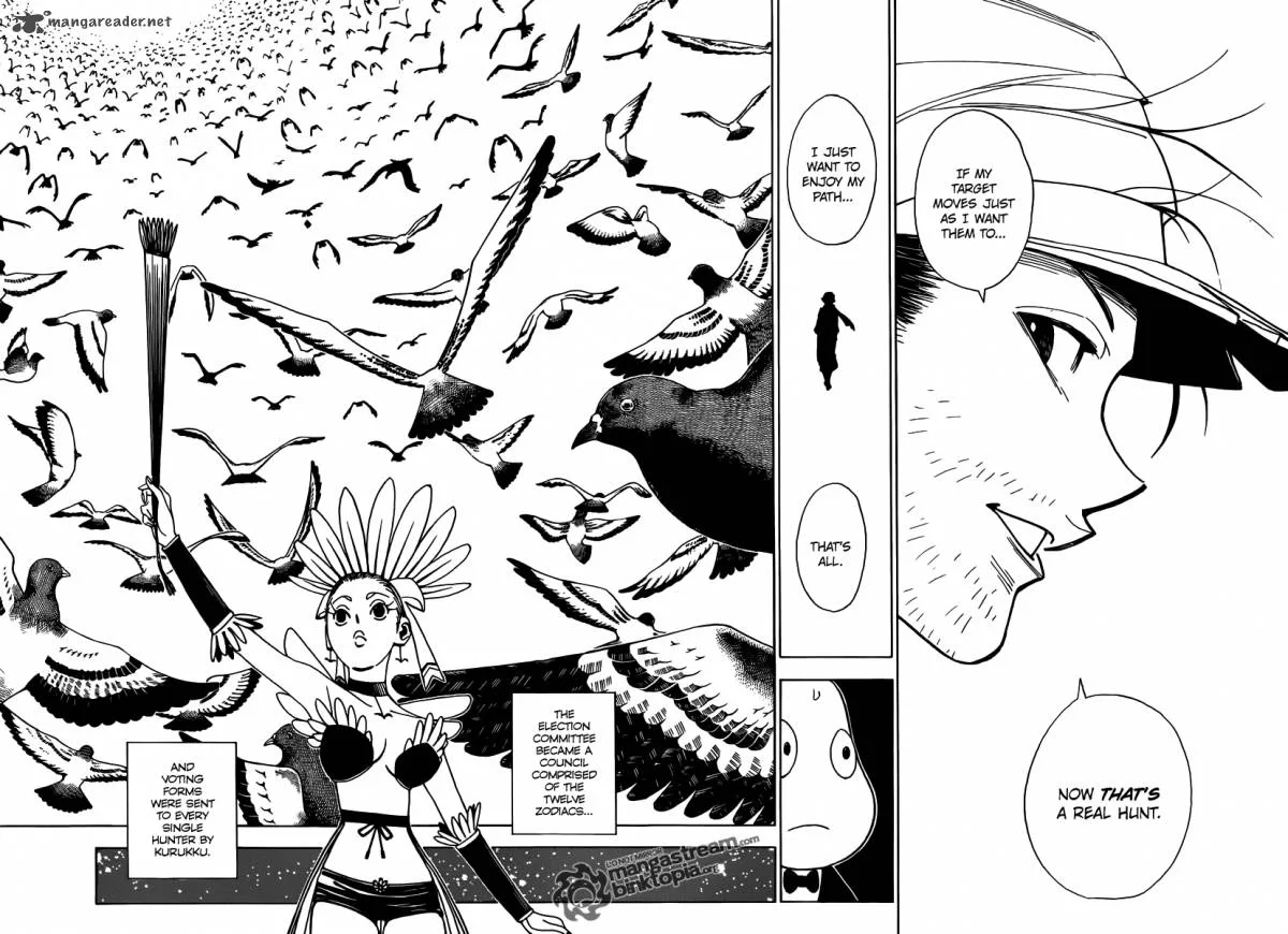 Hunter X Hunter Chapter 320 page 8