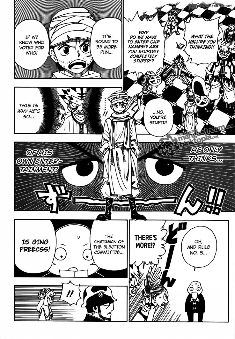 Hunter X Hunter Chapter 320 page 2