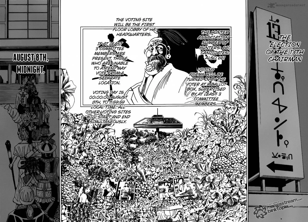 Hunter X Hunter Chapter 320 page 9