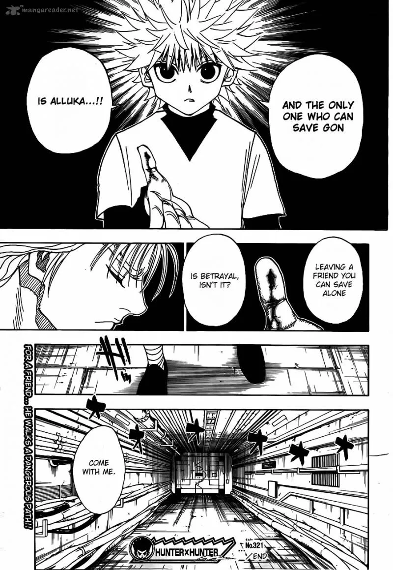 Hunter X Hunter Chapter 321 page 18