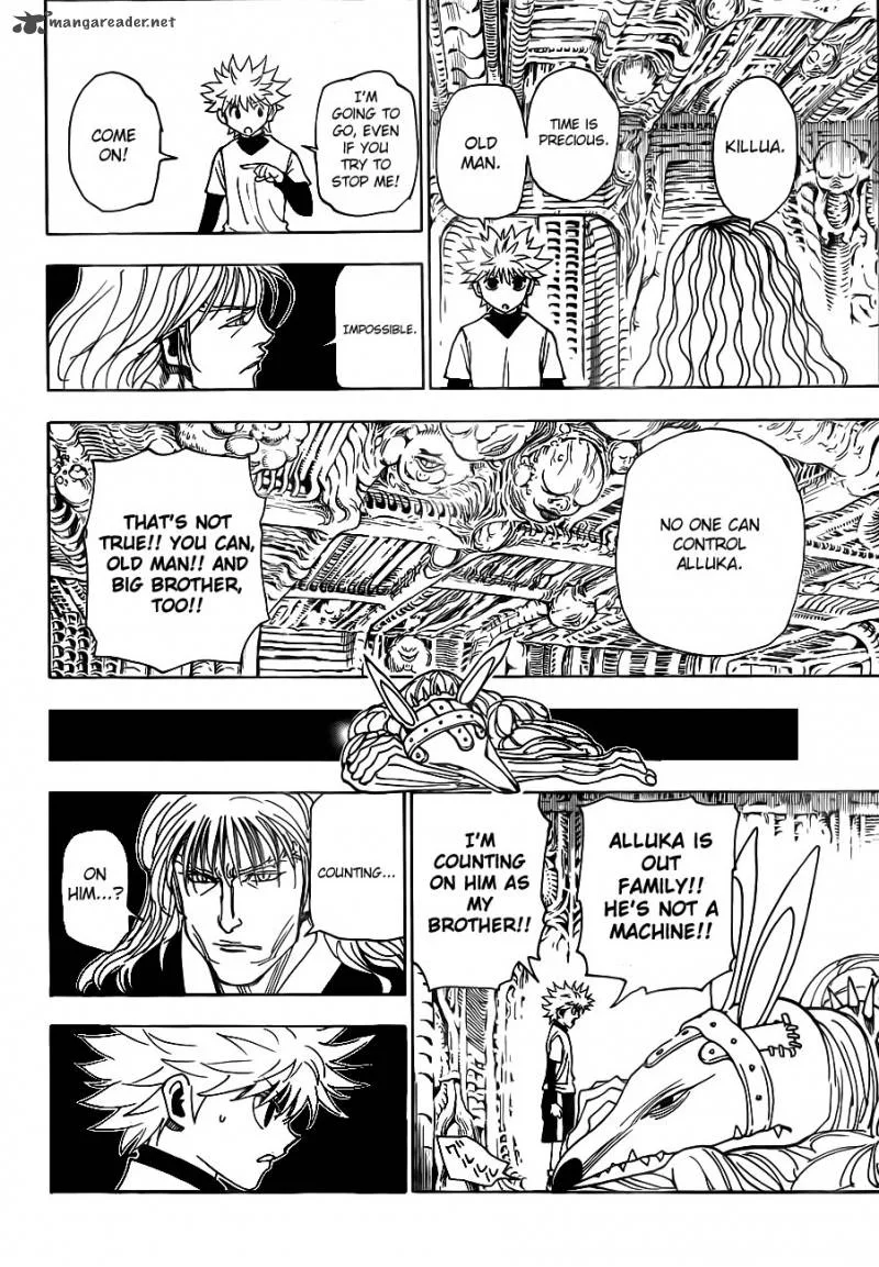 Hunter X Hunter Chapter 321 page 14