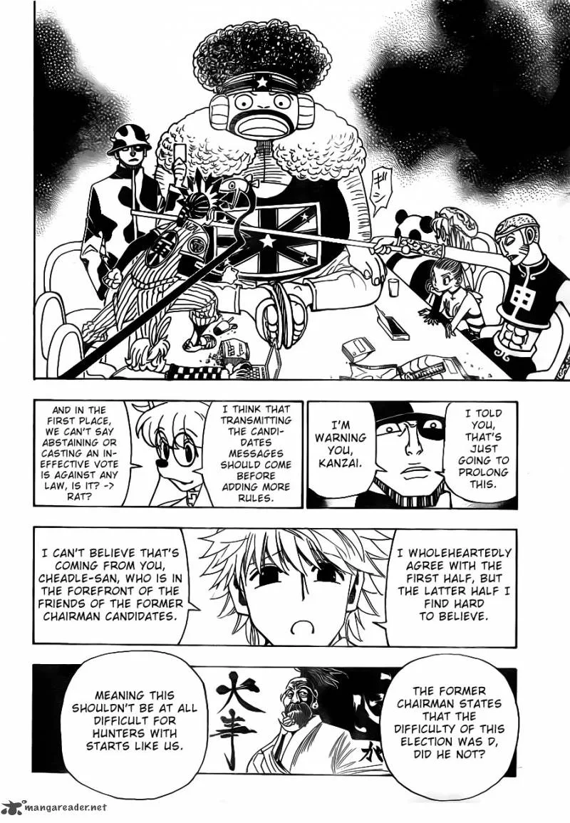 Hunter X Hunter Chapter 321 page 4