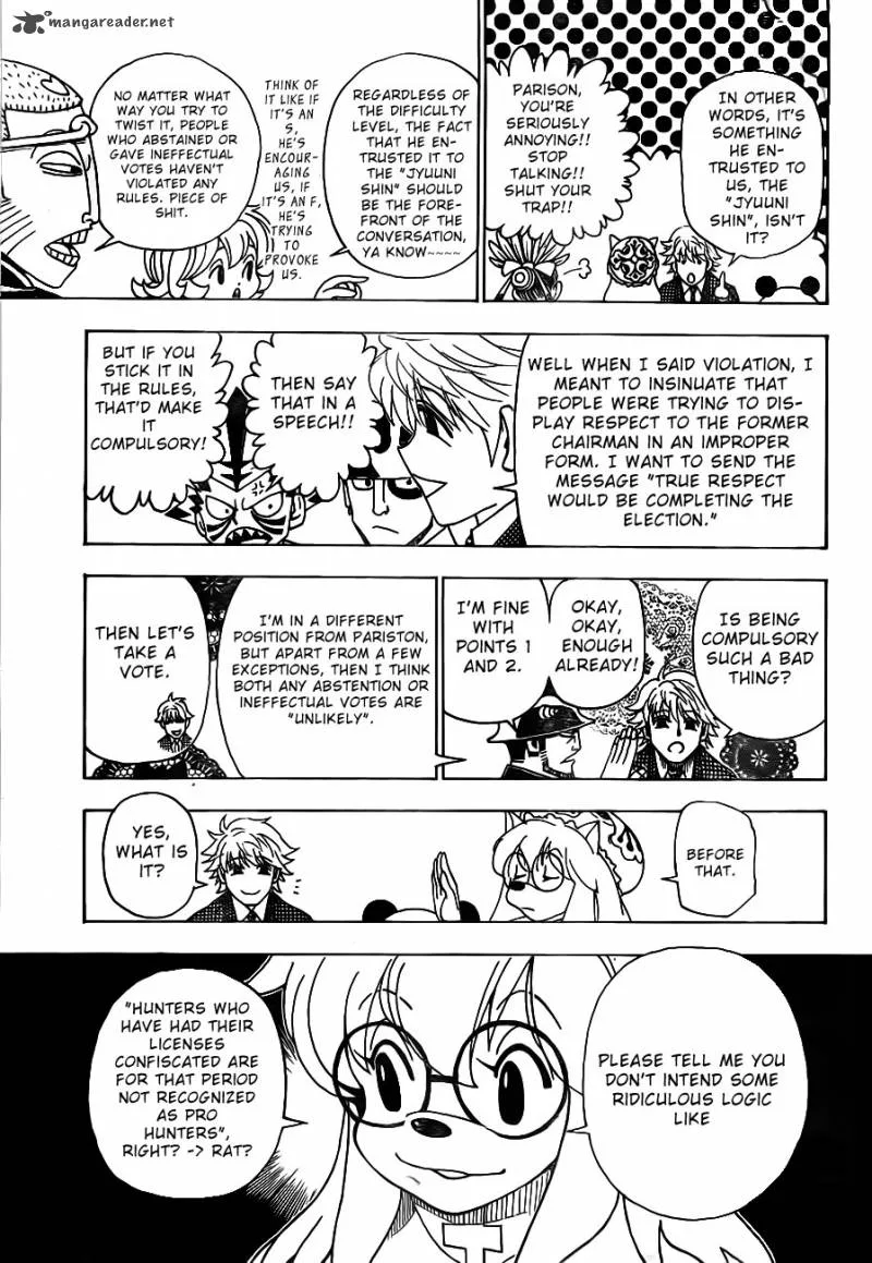 Hunter X Hunter Chapter 321 page 5