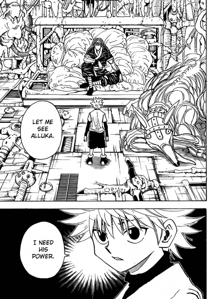 Hunter X Hunter Chapter 321 page 13