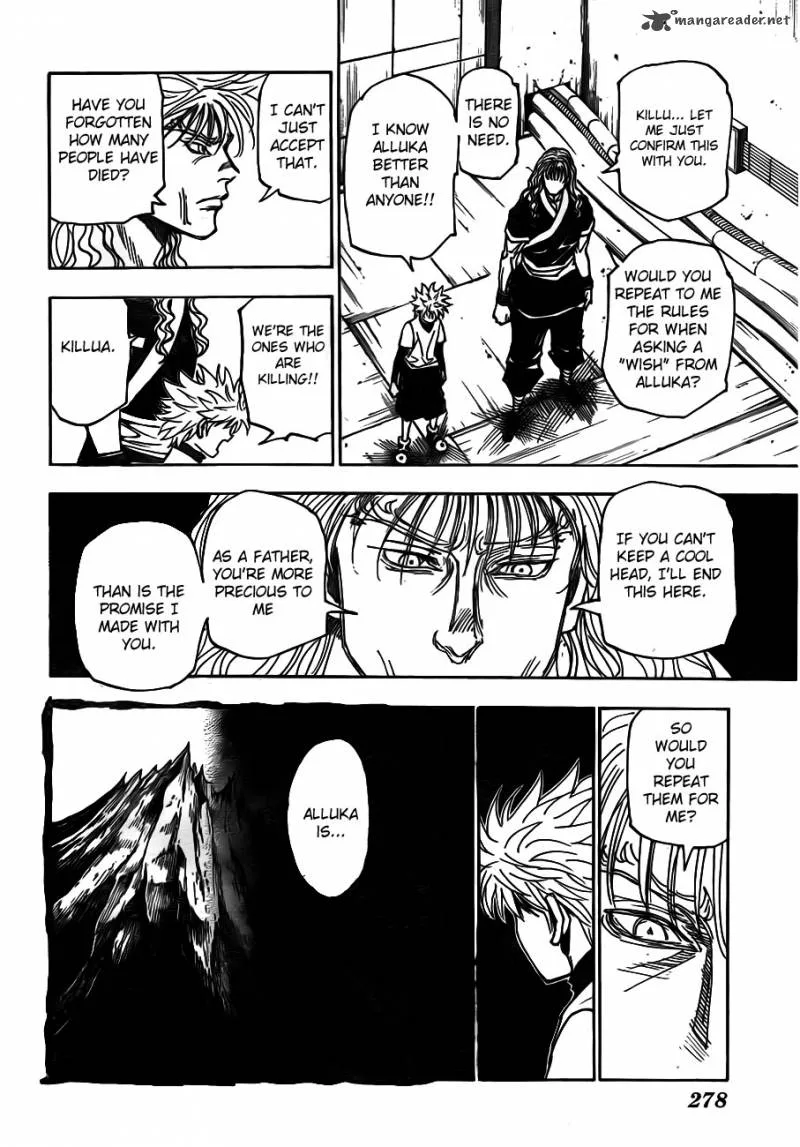 Hunter X Hunter Chapter 322 page 4