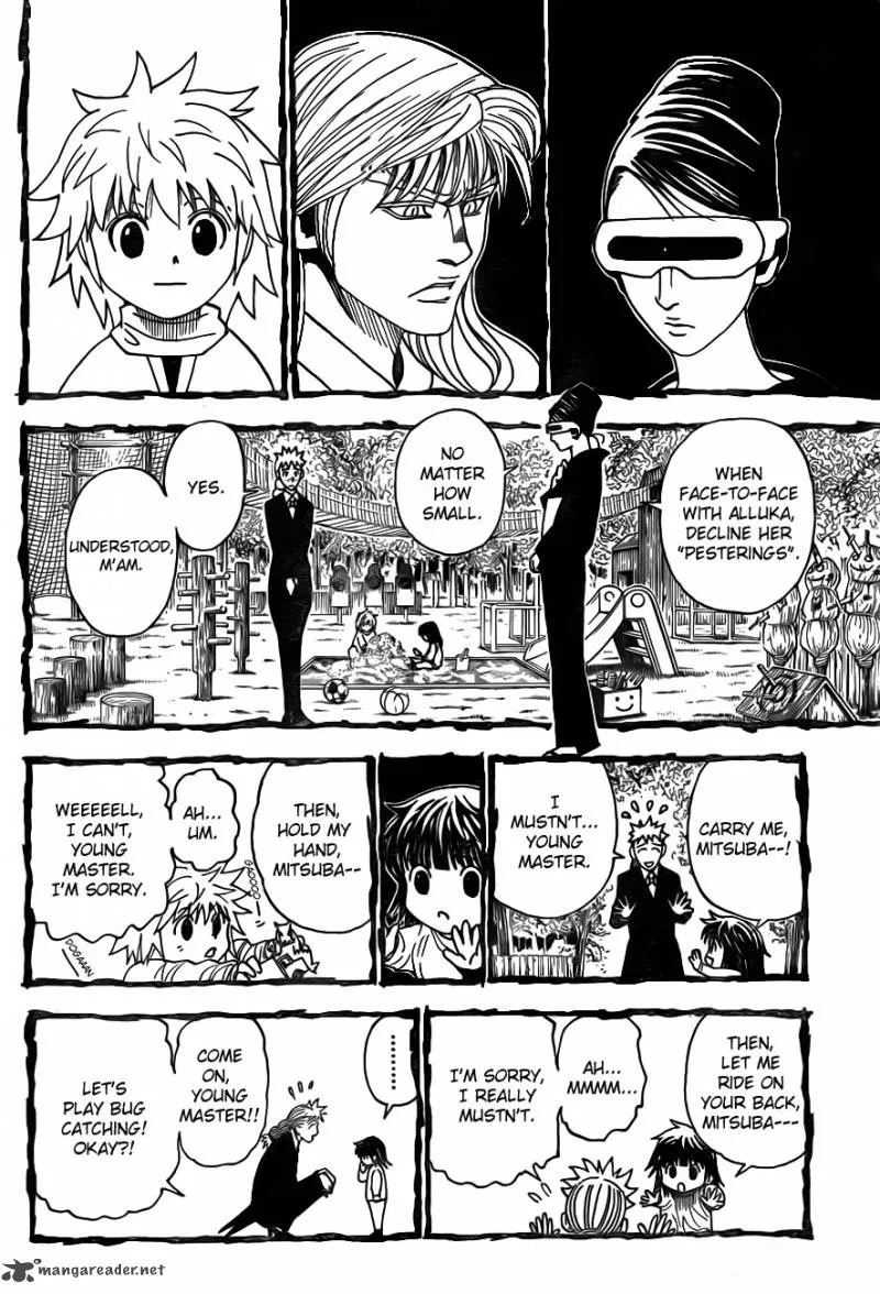 Hunter X Hunter Chapter 322 page 8