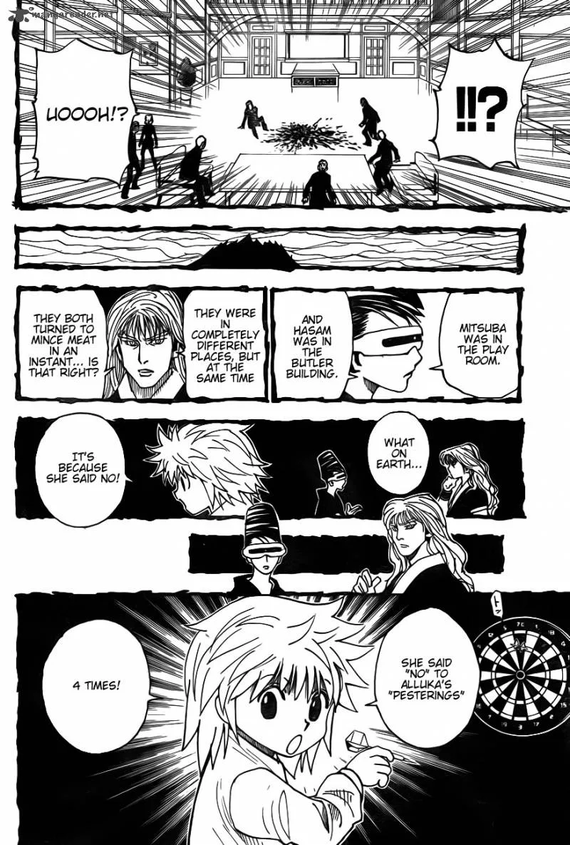 Hunter X Hunter Chapter 322 page 10