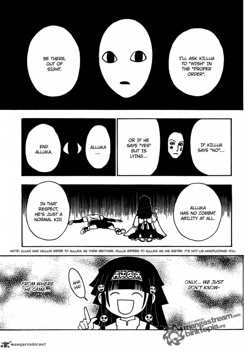 Hunter X Hunter Chapter 323 page 13