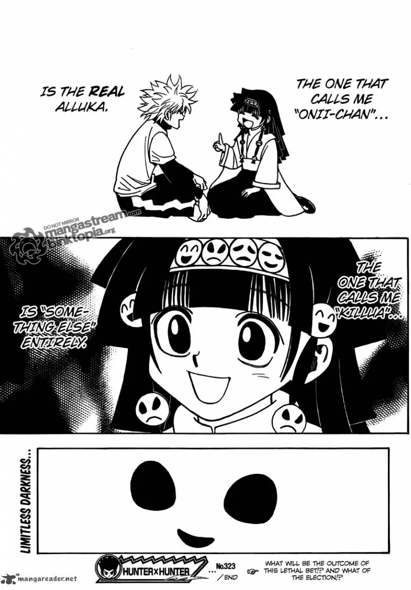 Hunter X Hunter Chapter 323 page 18