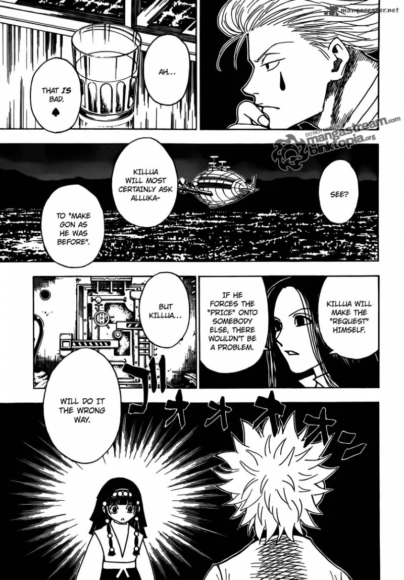Hunter X Hunter Chapter 323 page 7