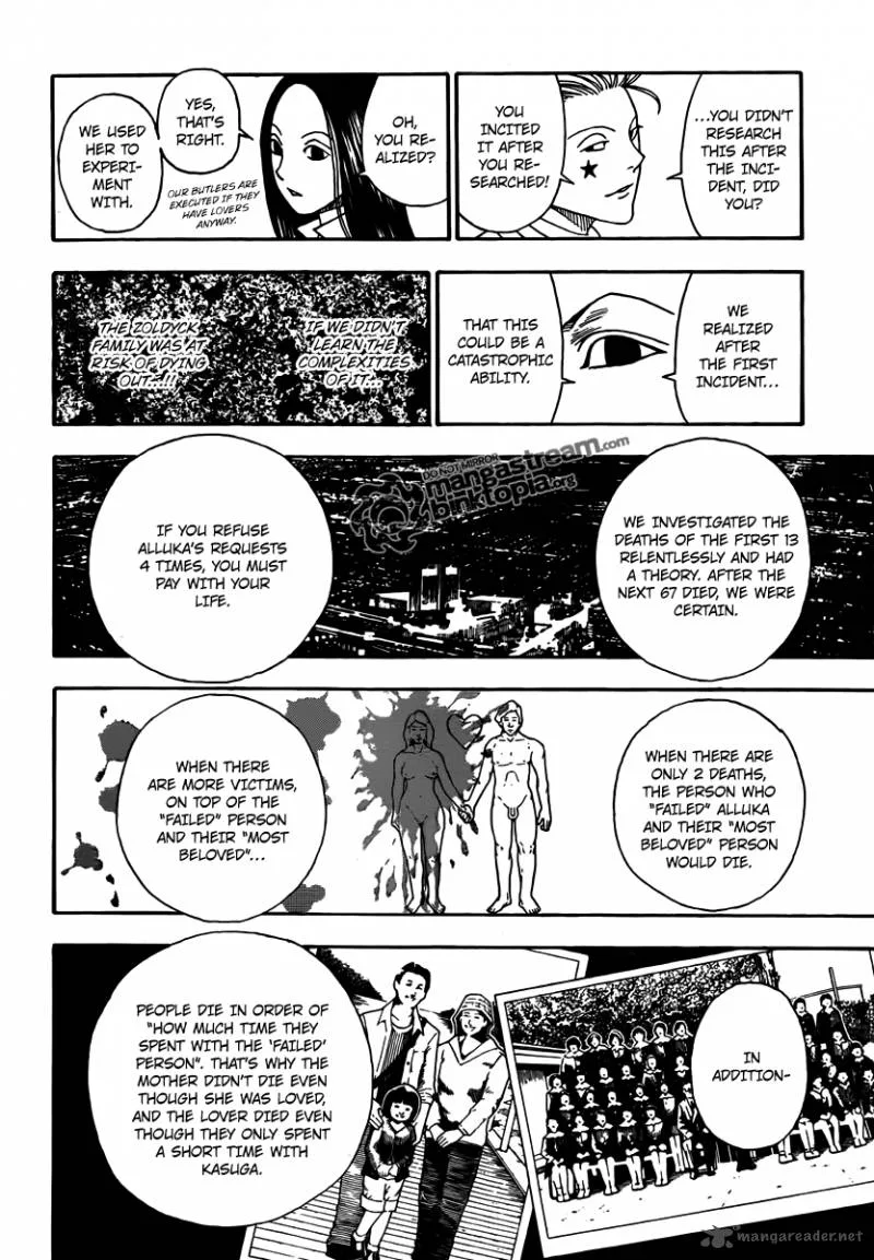 Hunter X Hunter Chapter 323 page 6