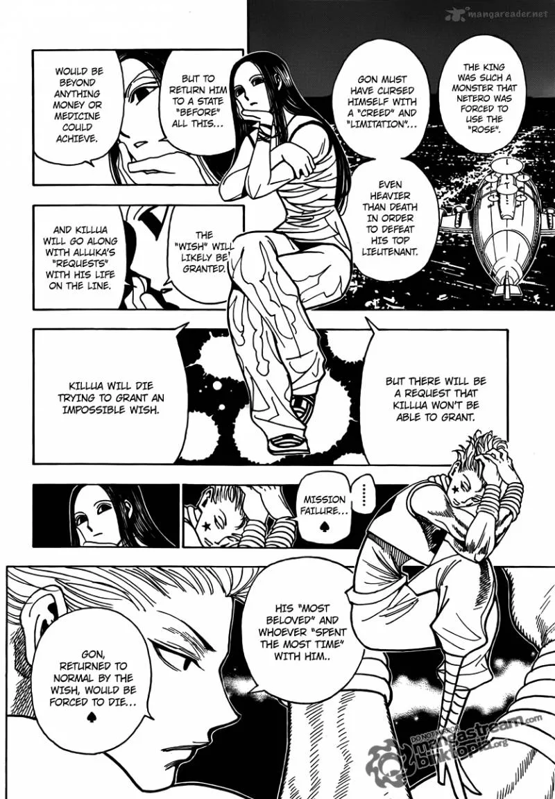 Hunter X Hunter Chapter 323 page 10