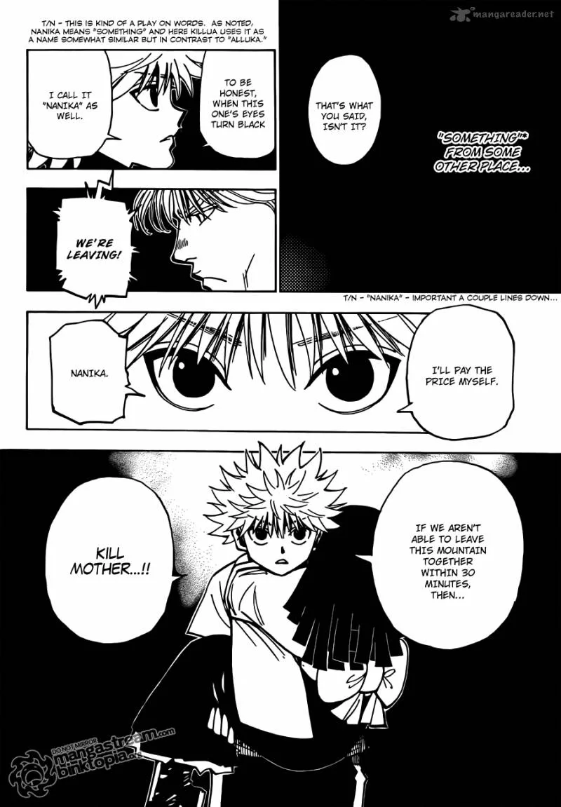Hunter X Hunter Chapter 324 page 6