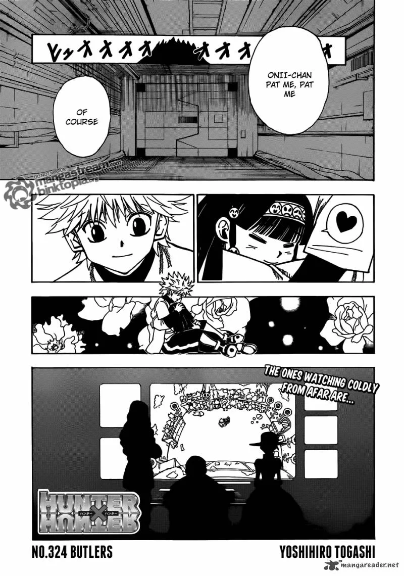 Hunter X Hunter Chapter 324 page 1