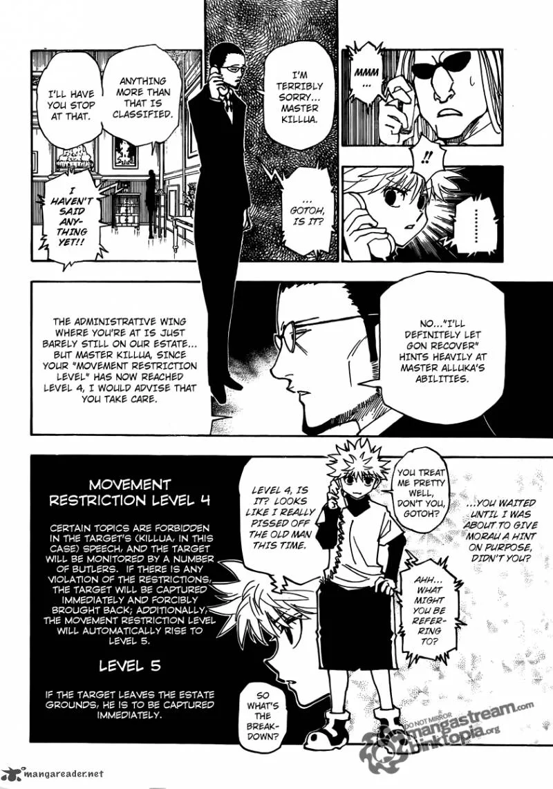 Hunter X Hunter Chapter 324 page 12