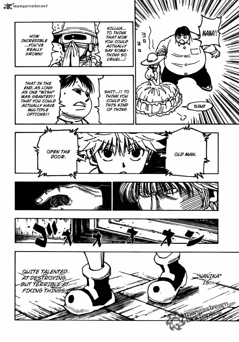 Hunter X Hunter Chapter 324 page 8