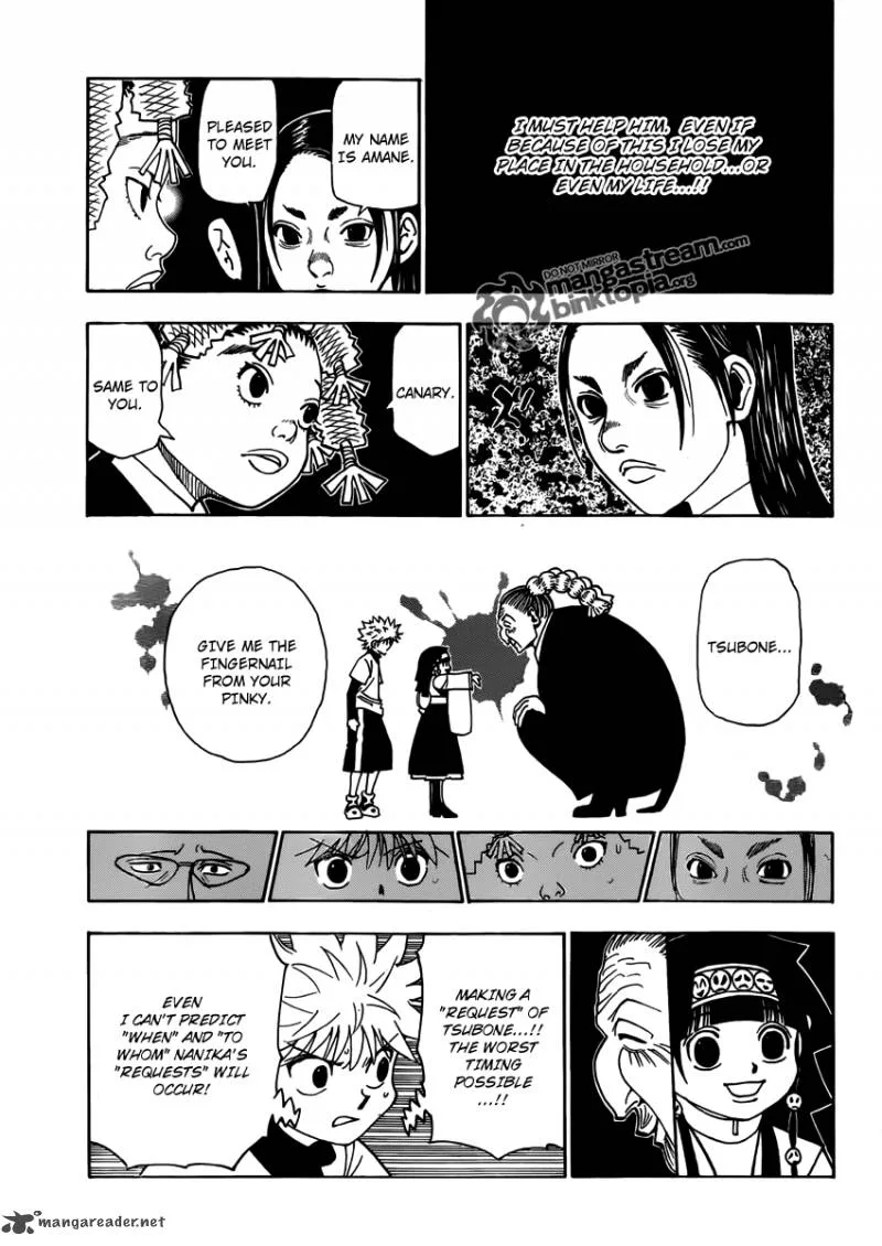 Hunter X Hunter Chapter 324 page 17