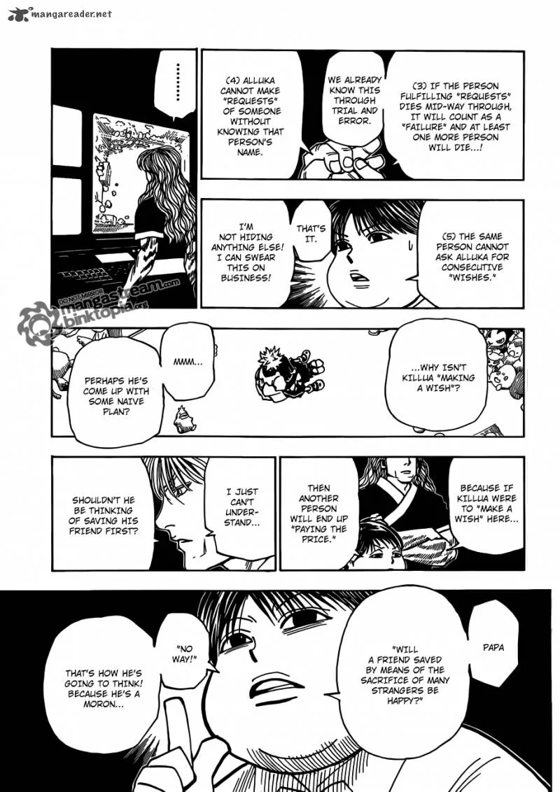 Hunter X Hunter Chapter 324 page 3