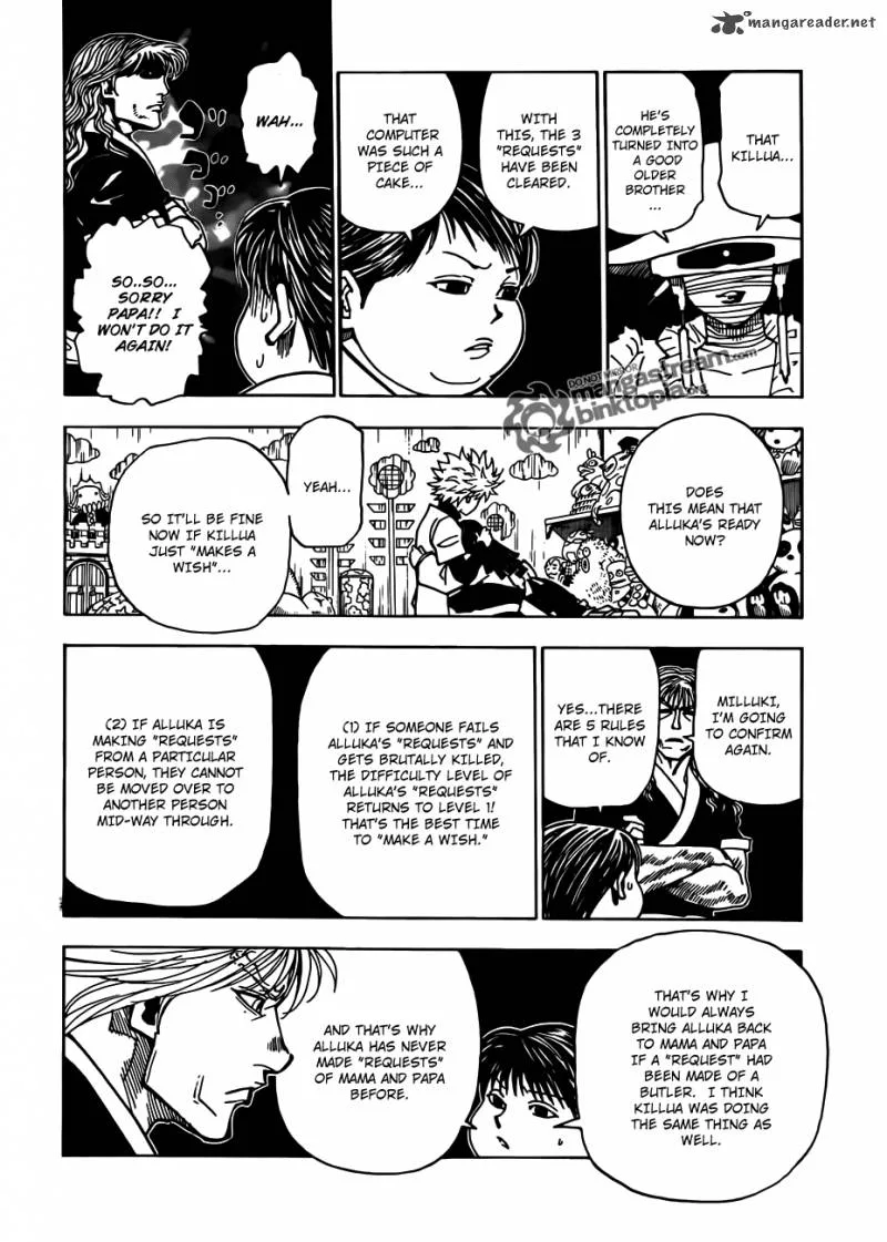 Hunter X Hunter Chapter 324 page 2