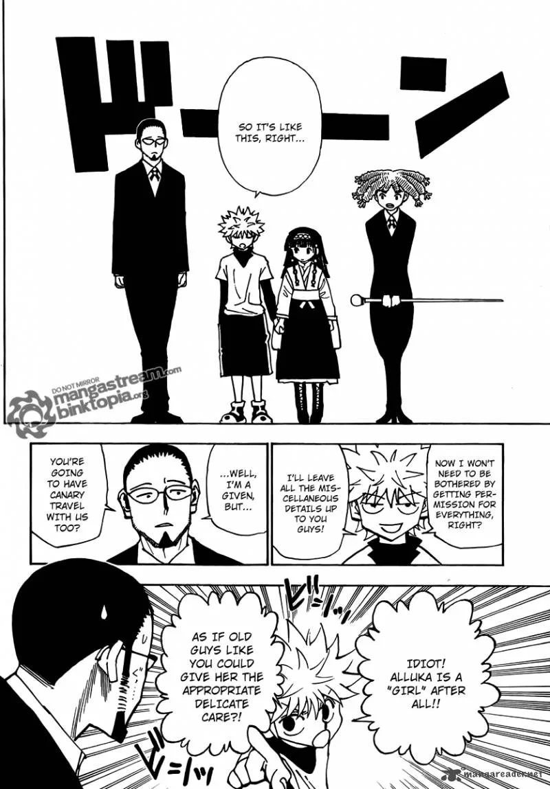 Hunter X Hunter Chapter 324 page 14
