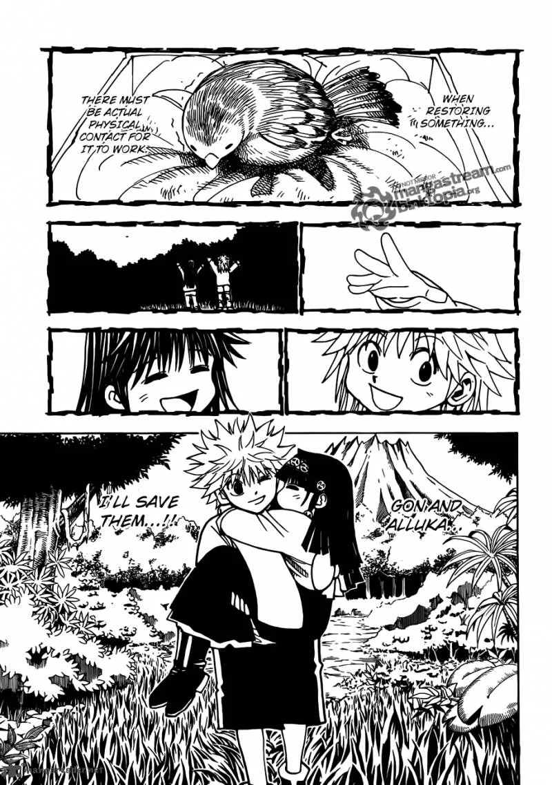 Hunter X Hunter Chapter 324 page 9