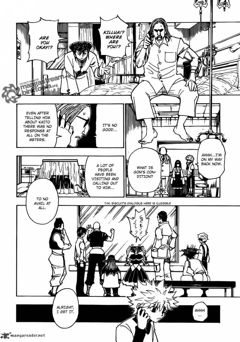 Hunter X Hunter Chapter 324 page 10