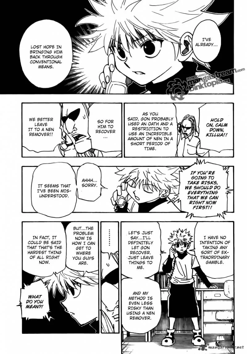 Hunter X Hunter Chapter 324 page 11