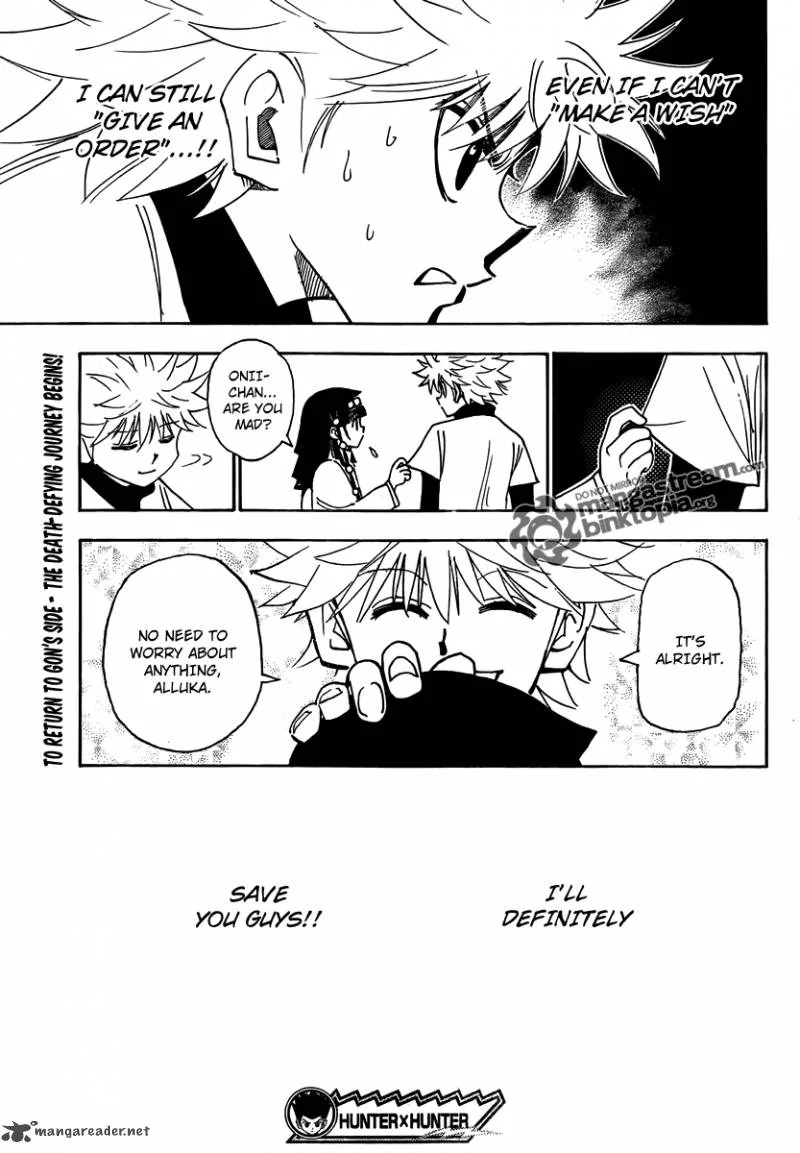 Hunter X Hunter Chapter 324 page 19