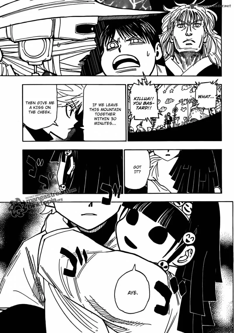 Hunter X Hunter Chapter 324 page 7