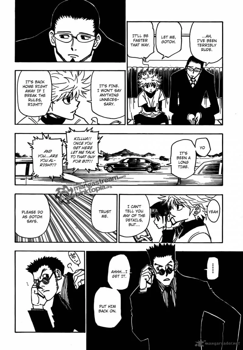 Hunter X Hunter Chapter 325 page 4