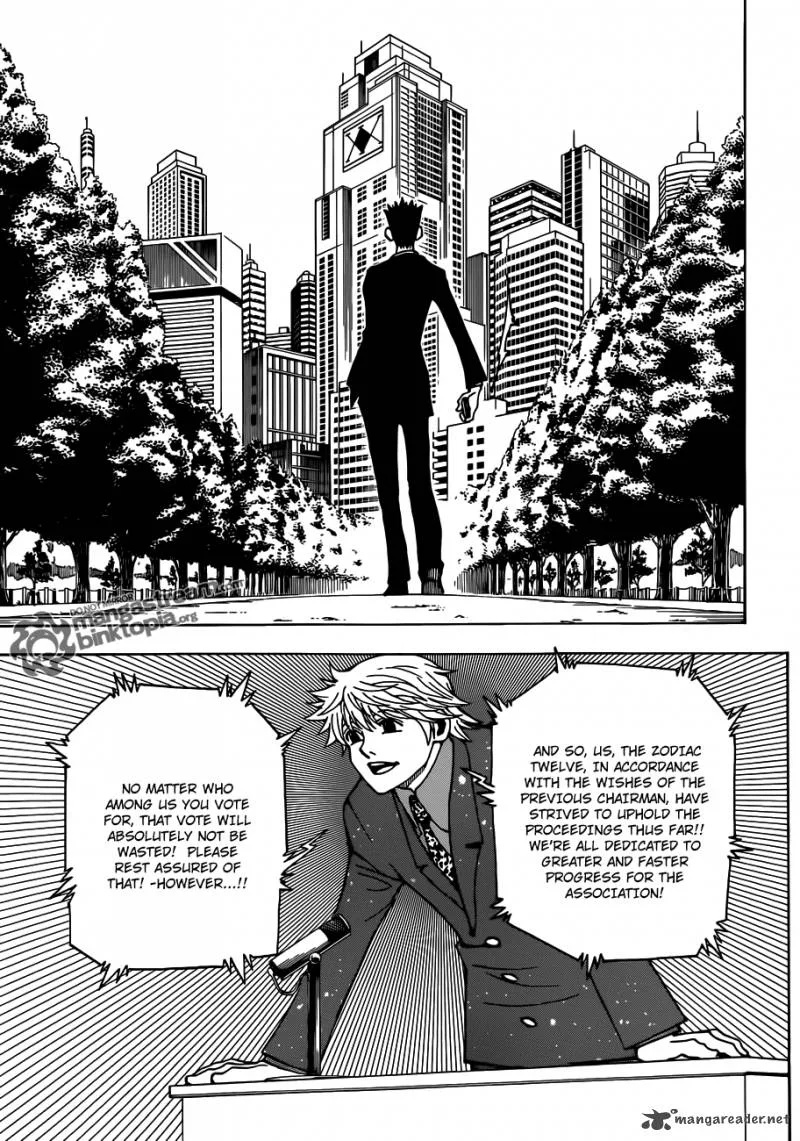Hunter X Hunter Chapter 325 page 11