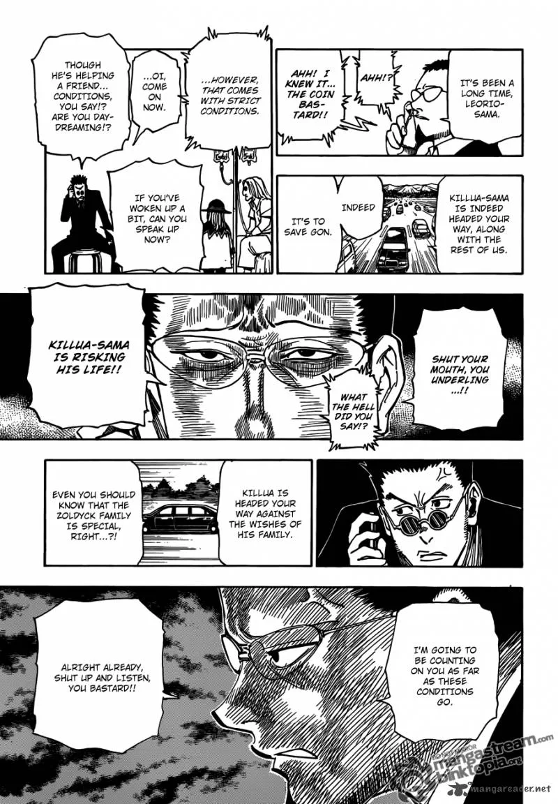Hunter X Hunter Chapter 325 page 3