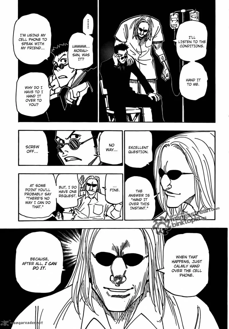 Hunter X Hunter Chapter 325 page 5