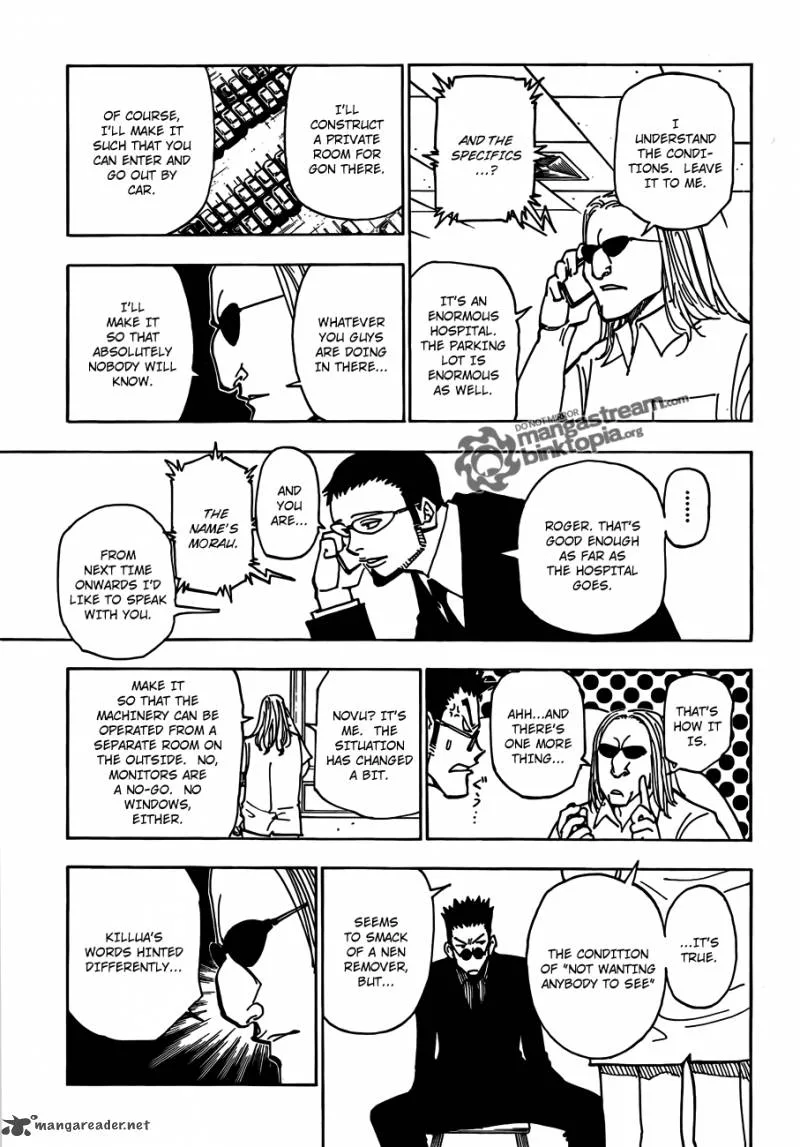 Hunter X Hunter Chapter 325 page 7