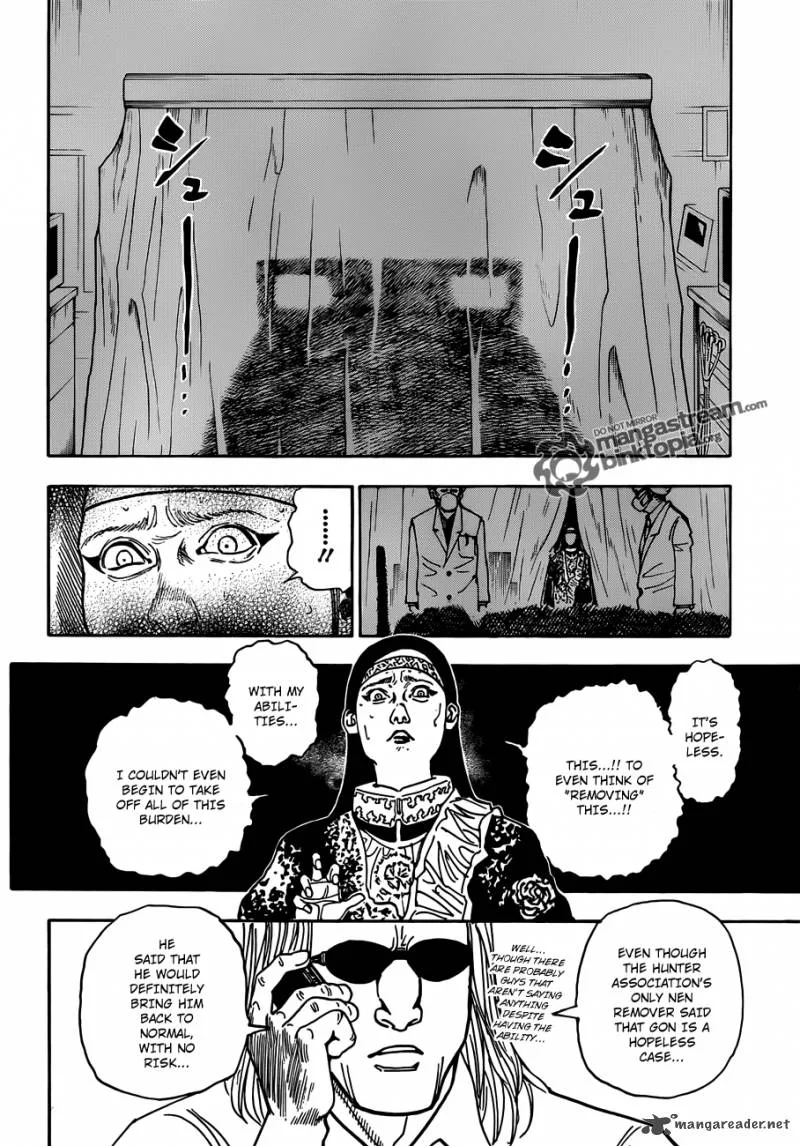 Hunter X Hunter Chapter 325 page 8