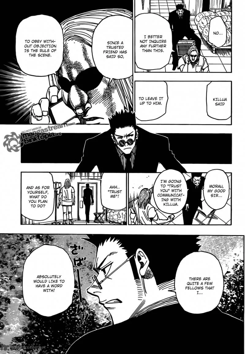 Hunter X Hunter Chapter 325 page 9