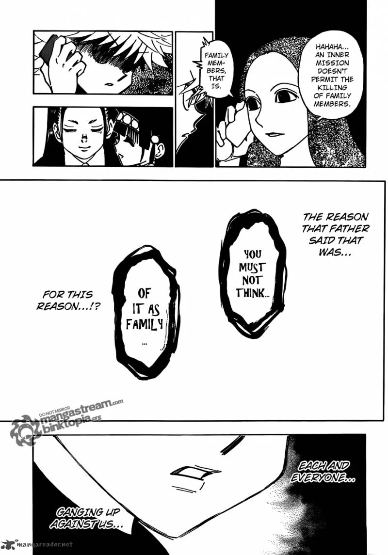 Hunter X Hunter Chapter 326 page 9