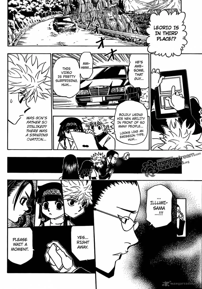 Hunter X Hunter Chapter 326 page 4