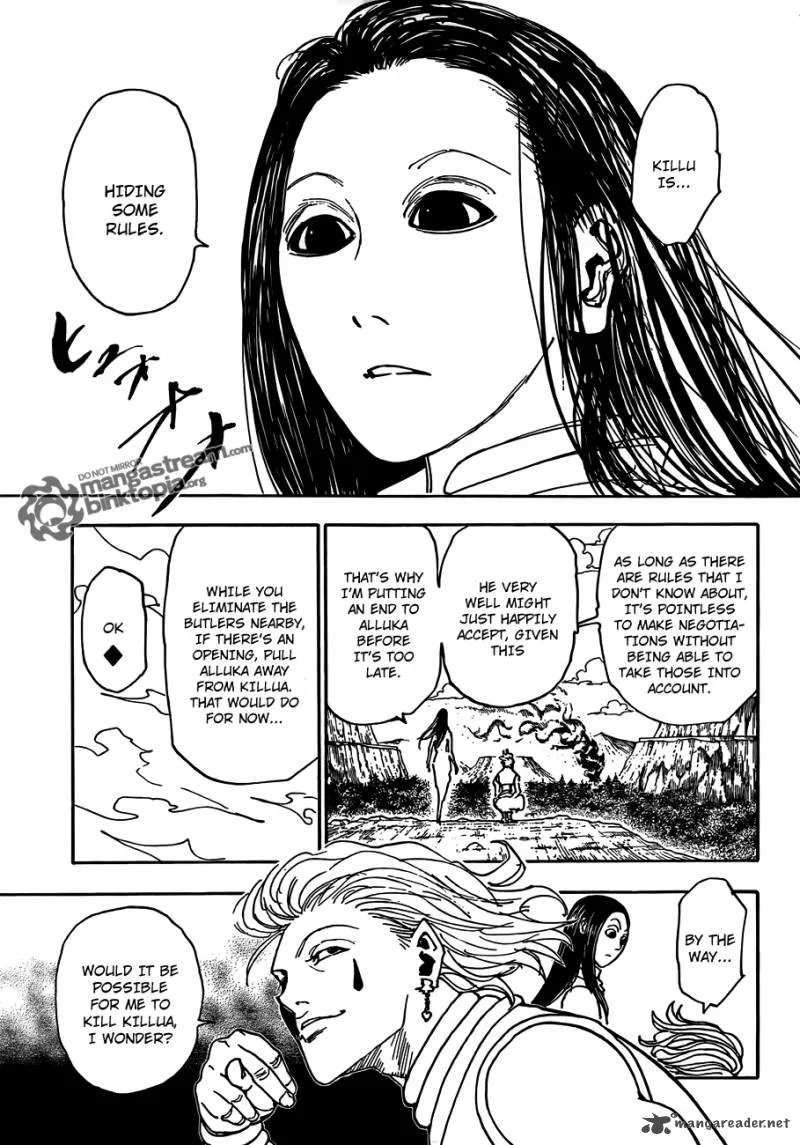 Hunter X Hunter Chapter 326 page 15