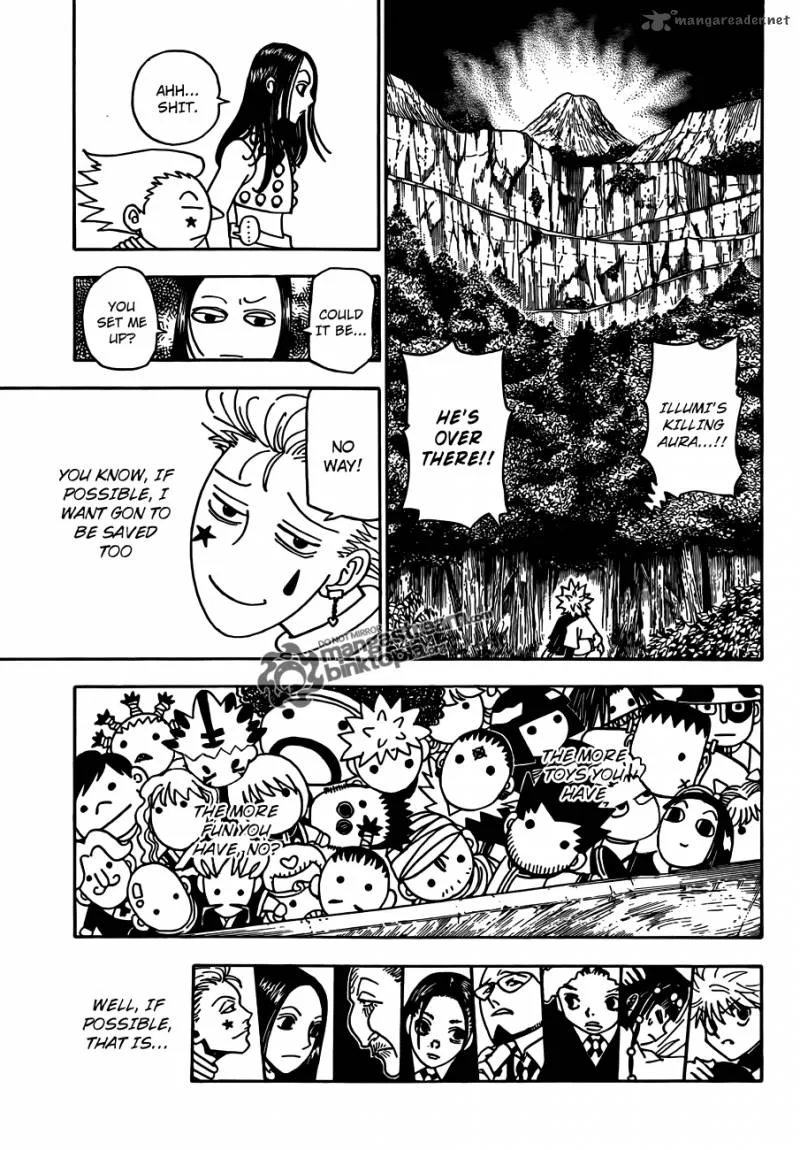 Hunter X Hunter Chapter 326 page 17