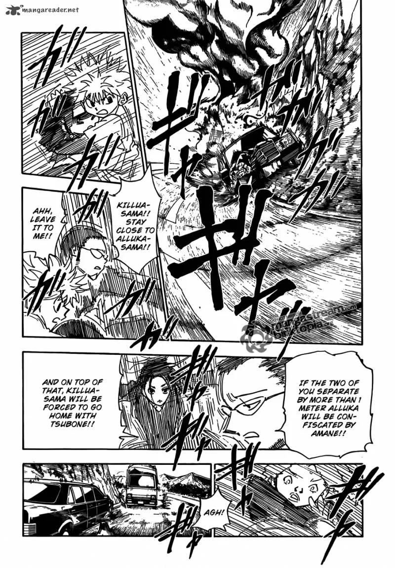 Hunter X Hunter Chapter 326 page 12
