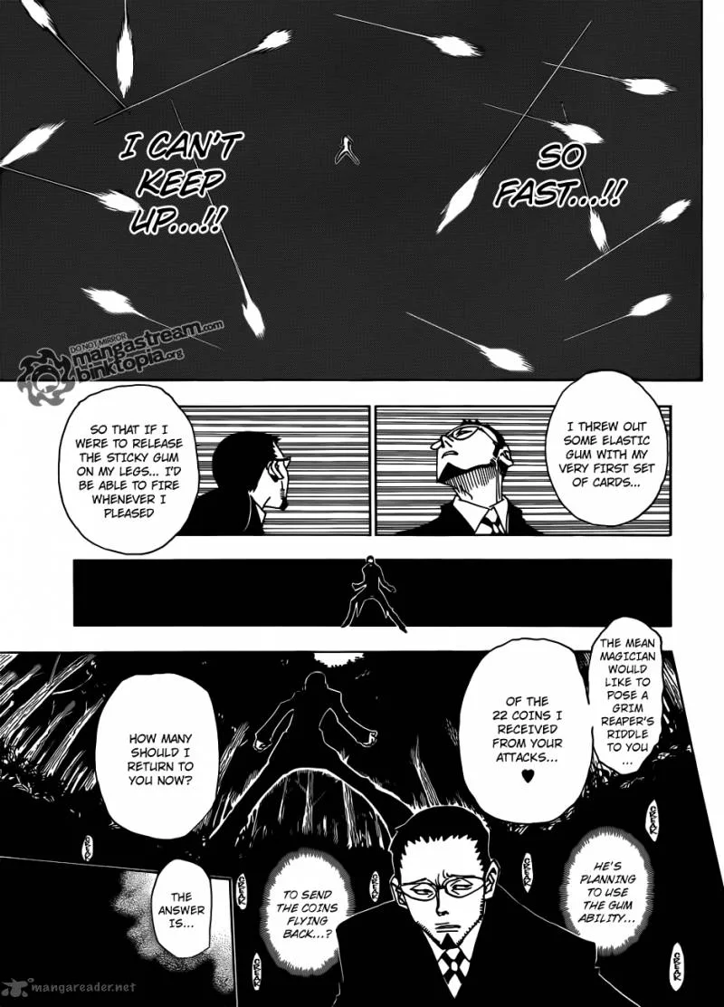 Hunter X Hunter Chapter 327 page 17