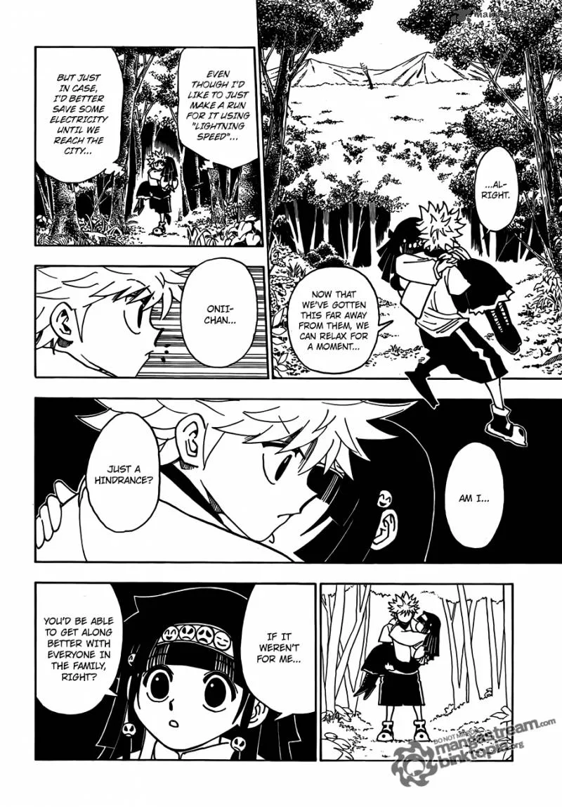 Hunter X Hunter Chapter 327 page 4
